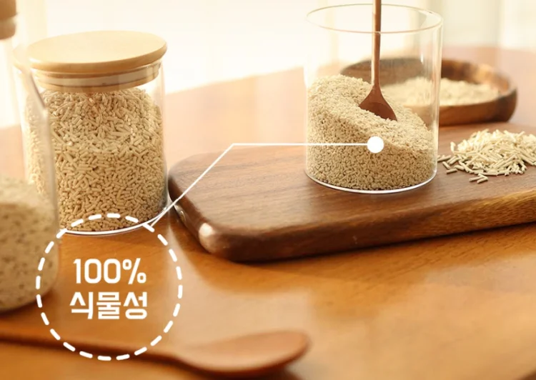 두부혁명 먼지없는 고양이 두부모래 슬림입자 2.5kg