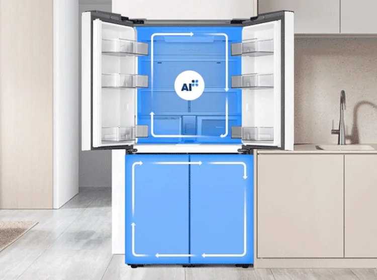삼성 비스포크 Ai 냉장고 4도어 에센셜 화이트